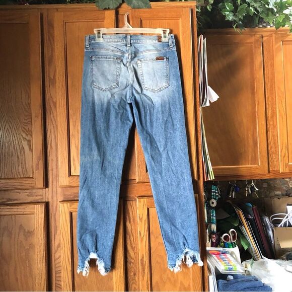 7 For All Mankind Roxanne Ankle Jeans Raw Hem - 26 - Picture 6 of 13